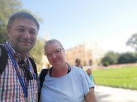 zwei Kollegen: Andrej und Lenka :-)