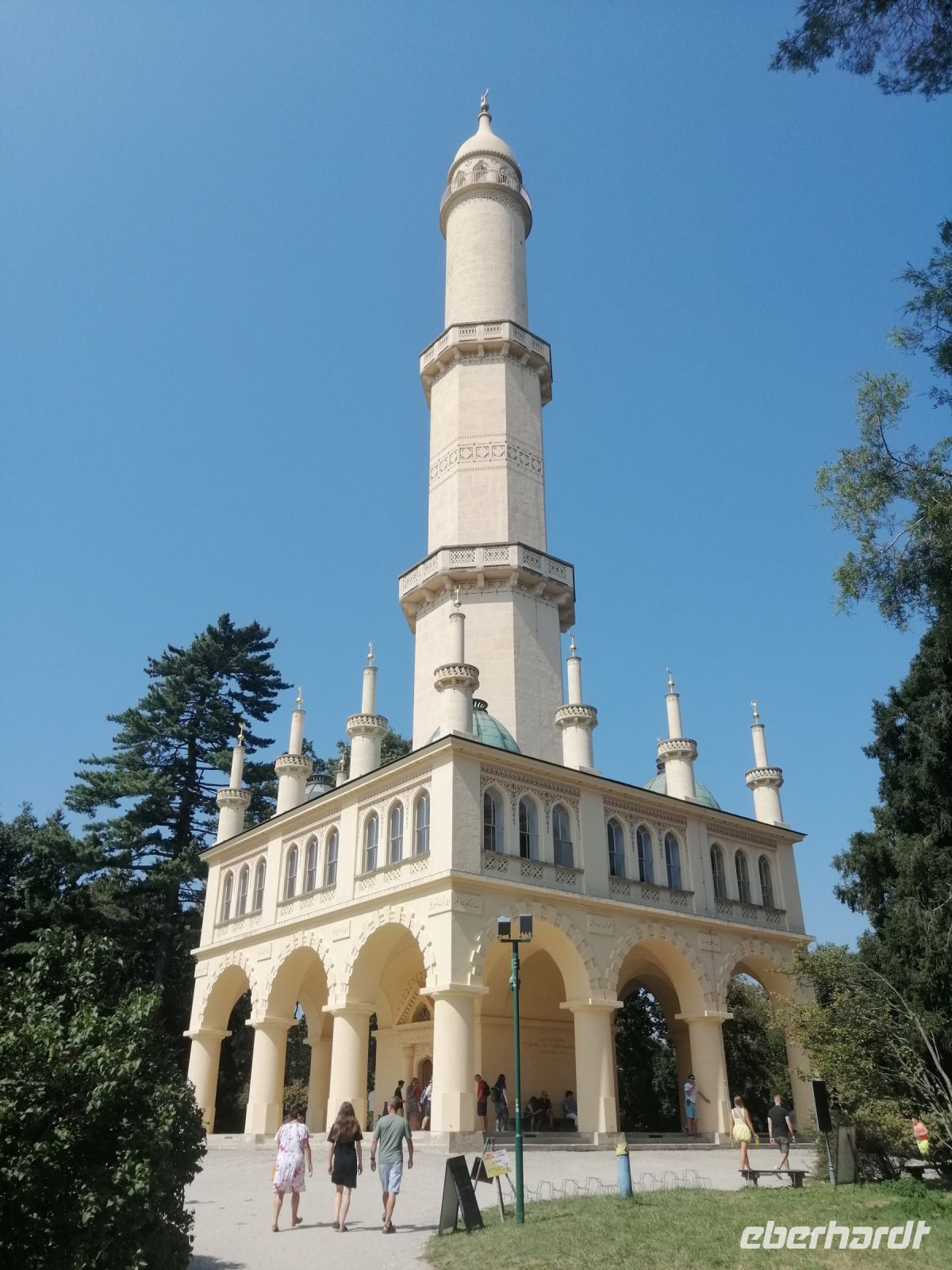 Minarett im Schlossgarten Lednice