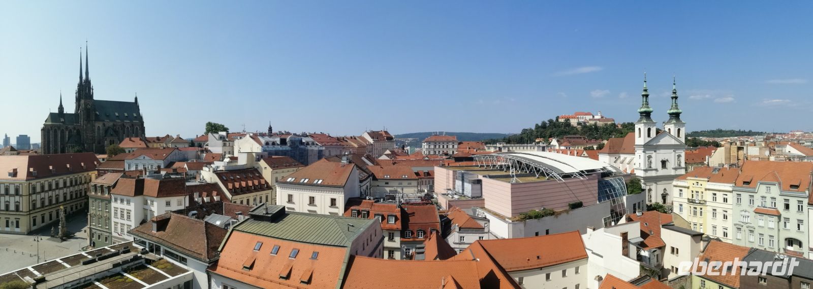 Panoramablick vom Alten Rathaus, Brünn