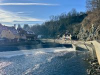 2. Tag – Silvesterausflug – Stadtführung in Krumau an der Moldau – Moldau mit Wehr