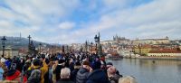 Karlsbrücke mit Prager Burg, Prag