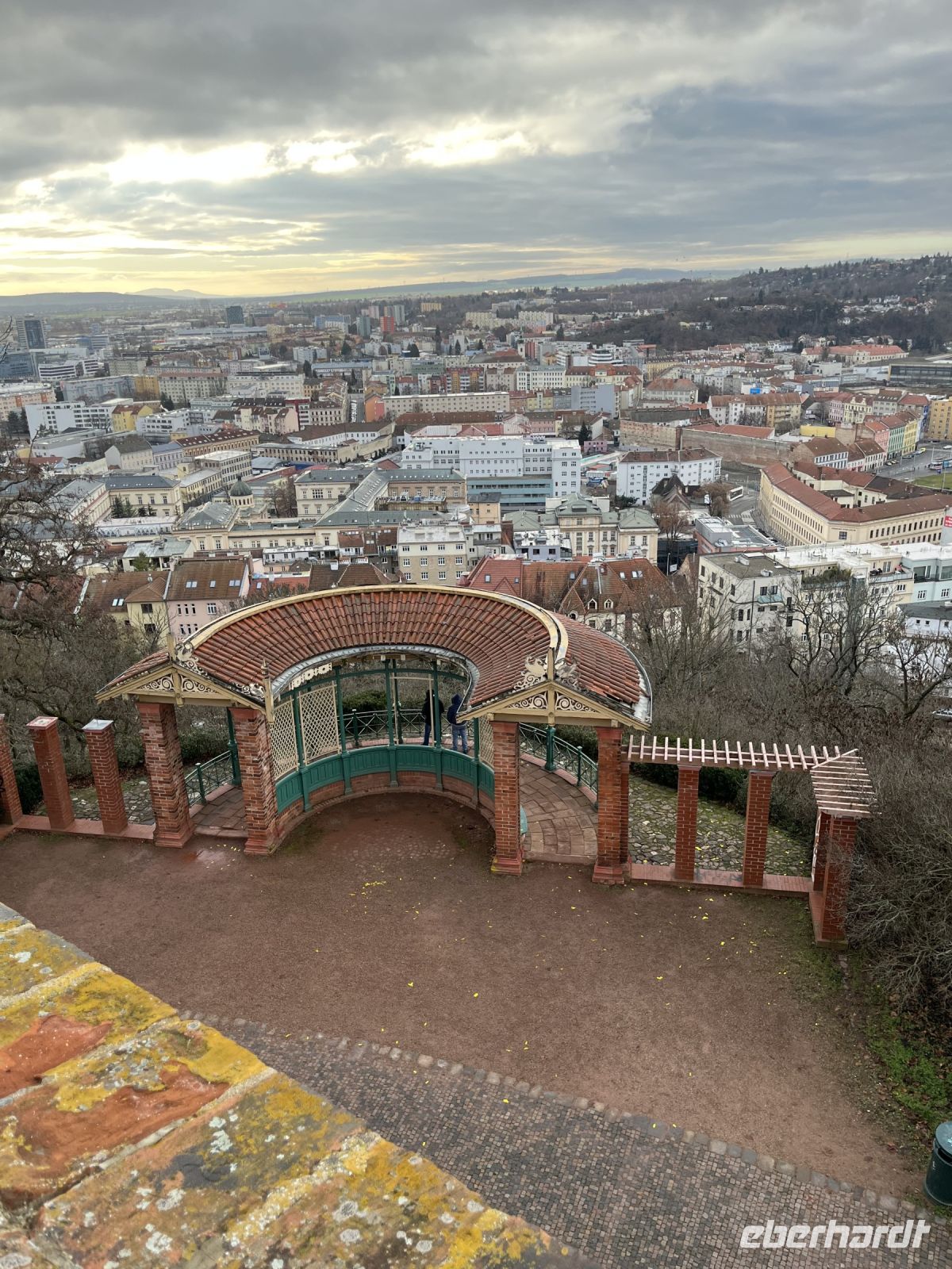 24.12.24 Stadtrundfahrt/- gang Brünn-  Festung Spielberg - Blick von der Festung