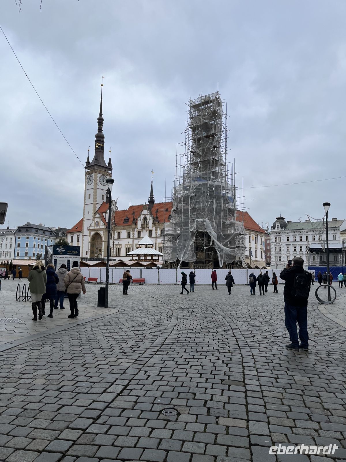 25.12.24 Stadtrundfahrt & - Gang Olmütz.      Dreifaltigkeitssäule