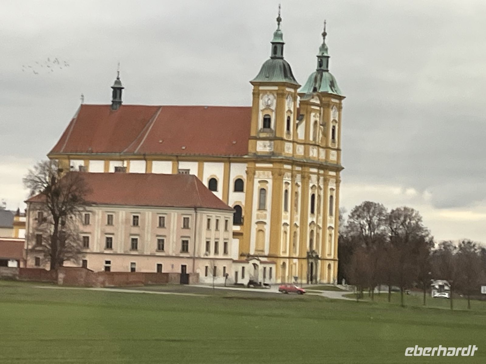 25.12.24 auf dem Weg nach  Kremsier - Wallfahrtskirche