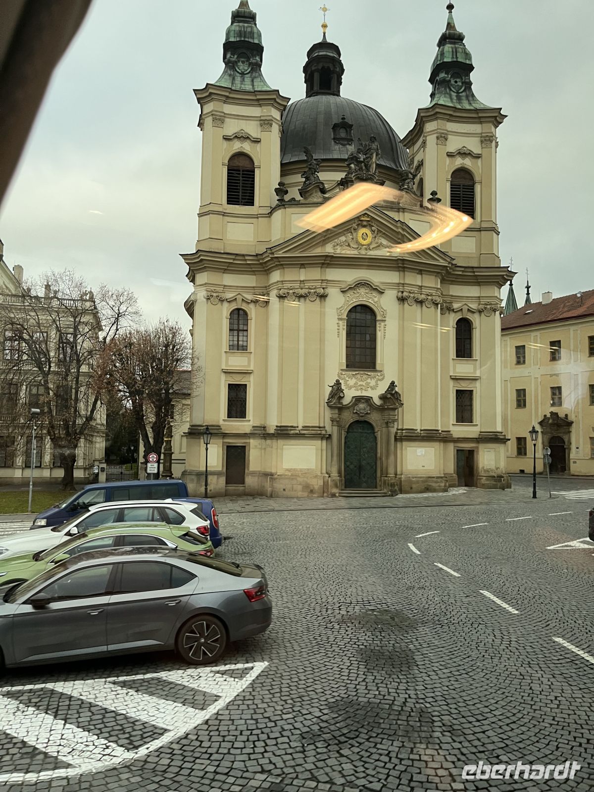 25.12.24 auf dem Weg nach  Kremsier - Kirche des Heiligen Johannes