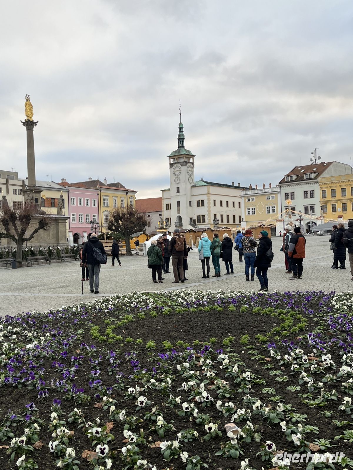 25.12.24 Stadtrundfahrt &- gang Kremsier - großer Marktplatz