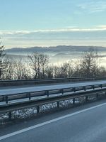 28.12.24 Anreise mit Silvestergästen - Blick auf's Böhmische Mittelgebirge