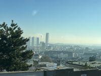 29.12.24  Bratislava - entlang des Diplomatenviertels - Blick auf die Stadt