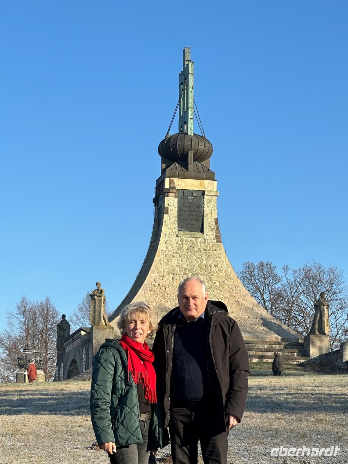 30.12.24  Austerlitz (Slavkov u Brna) - Denkmal der Gefallenen auf dem Place Hügel