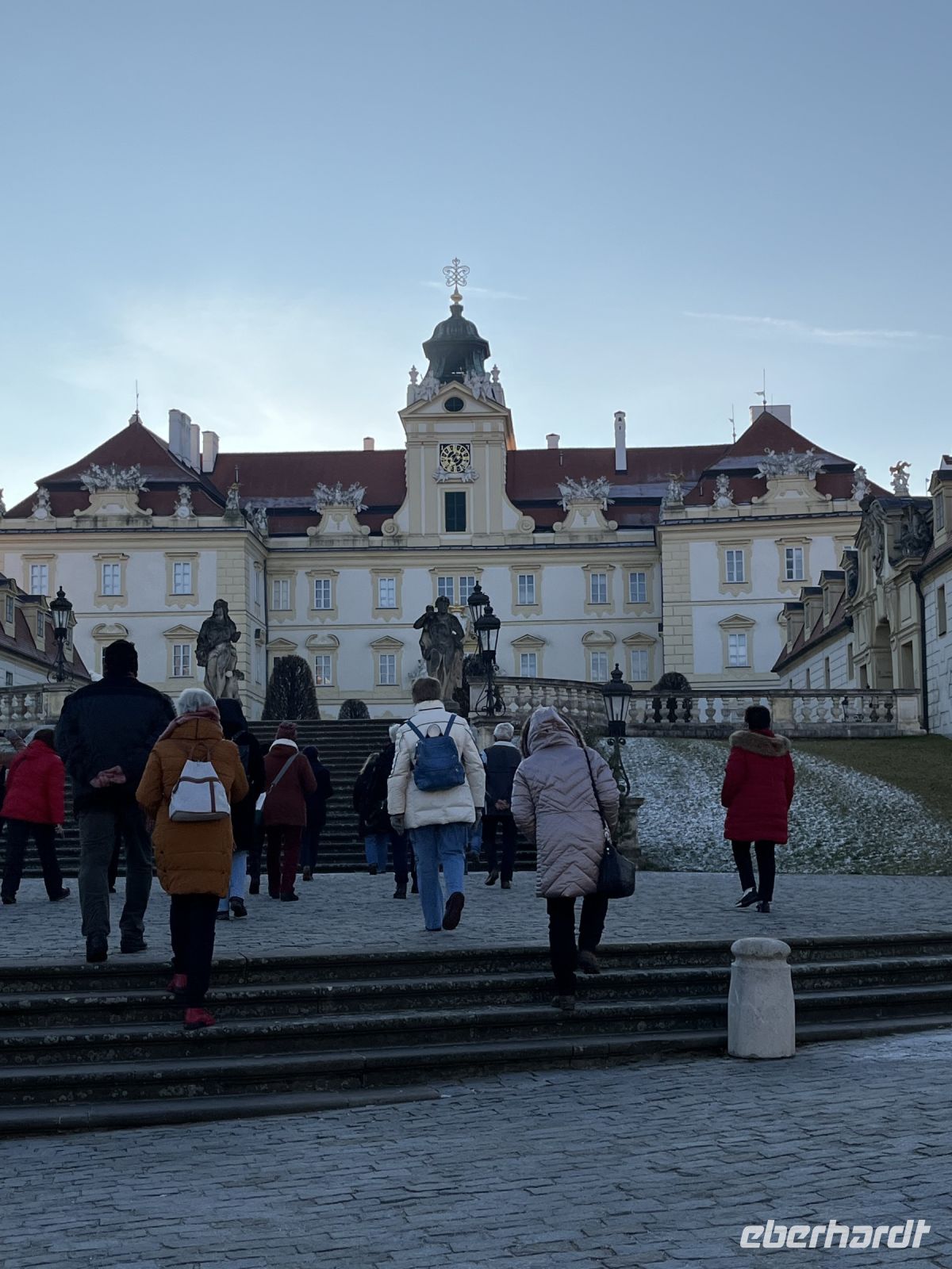 30.12.24 Valtice   -fürstlich-liechtensteinische Schloss (Schloß Feldsberg)