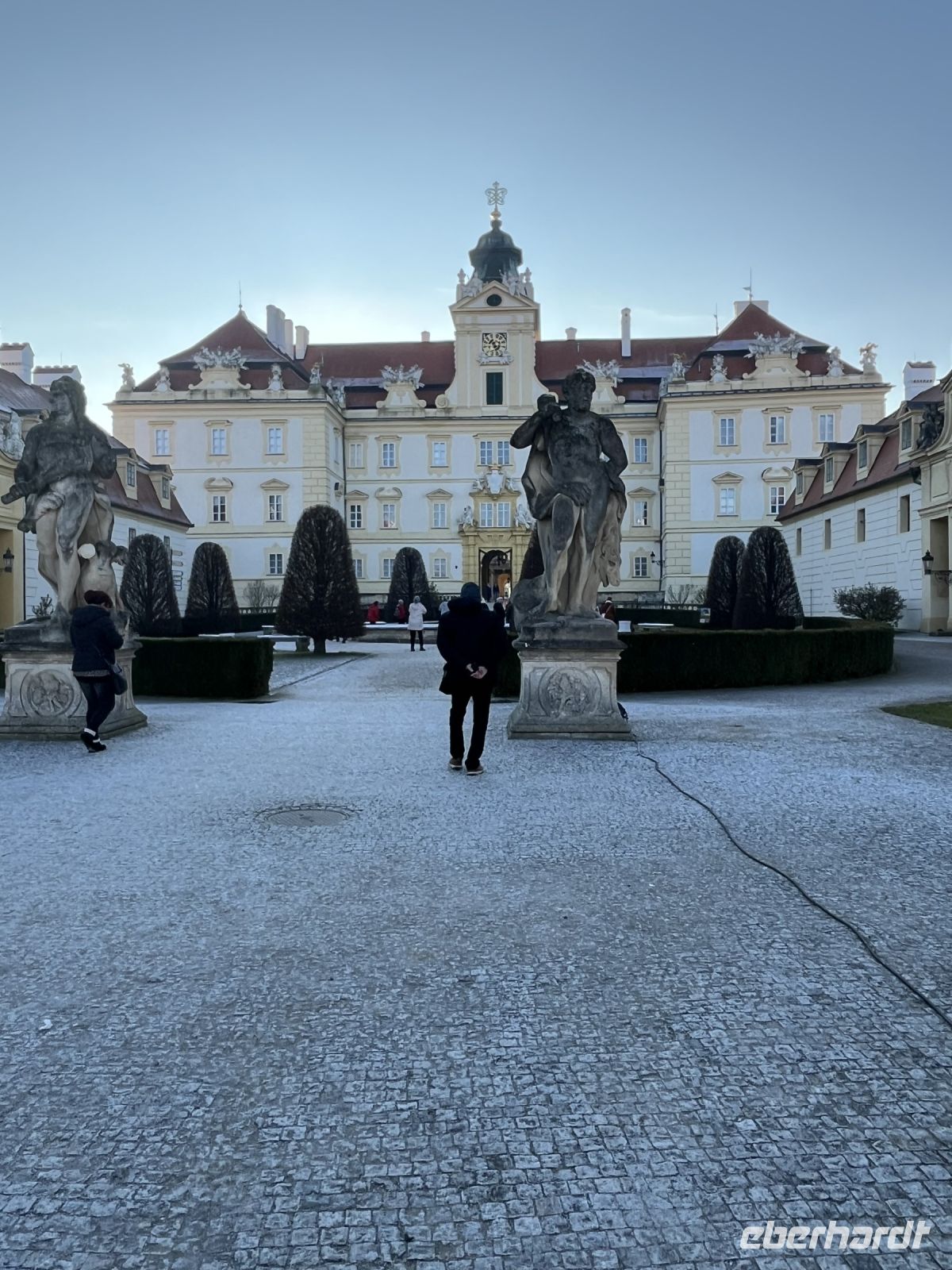 30.12.24 Valtice   -fürstlich-liechtensteinische Schloss (Schloß Feldsberg)