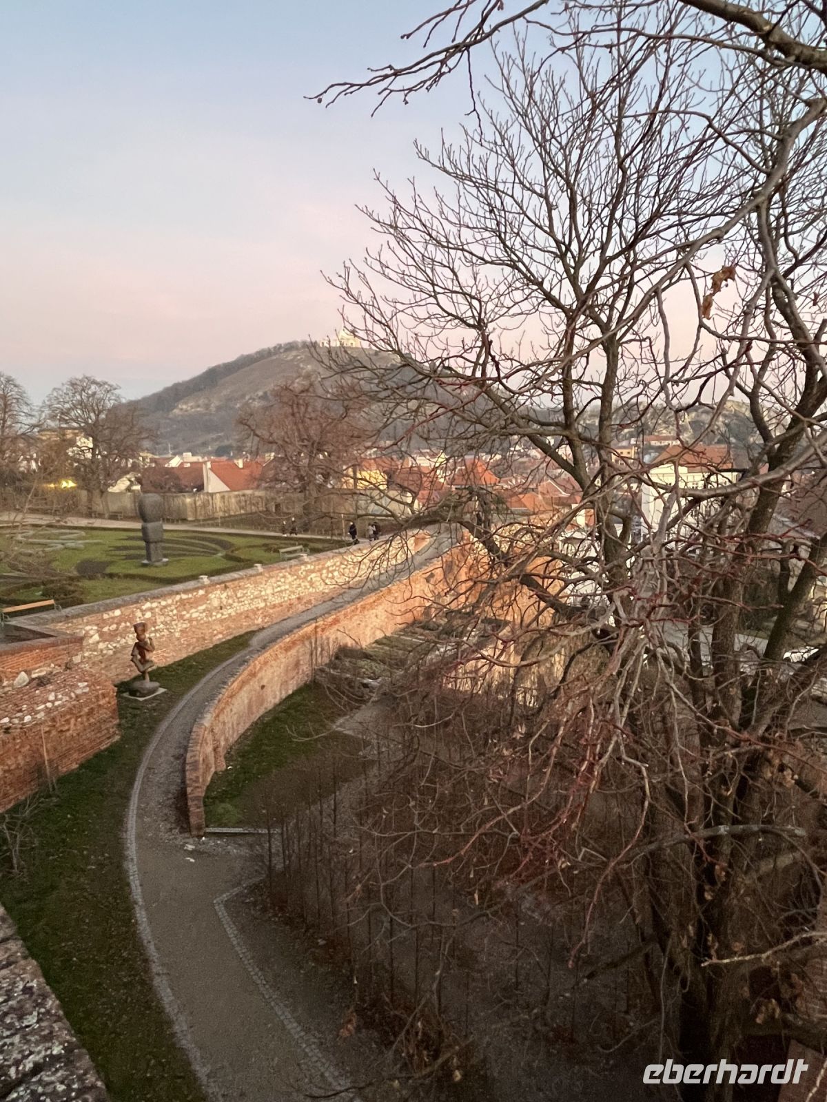 30.12.24 Mikulov  - Stadtrundgang -  Schloß