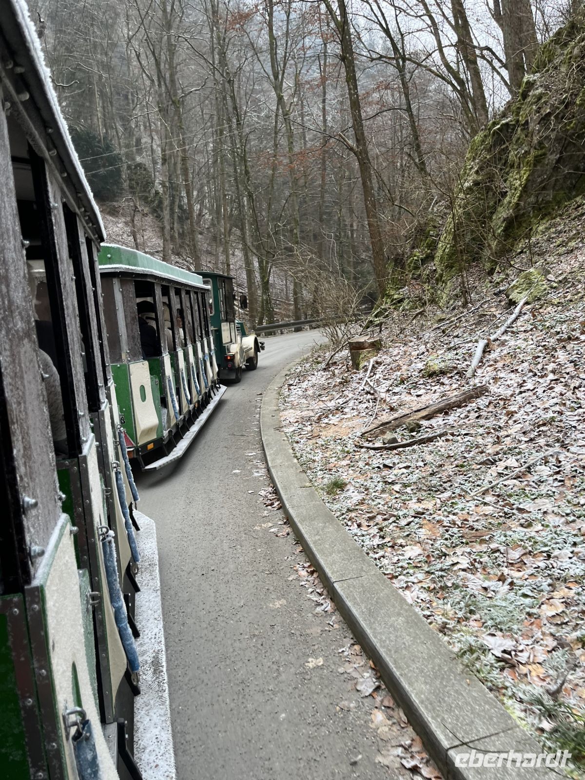 31.12.24 Entdeckungsreise Mährischer Karst - Rückfahrt ohne Fenster
