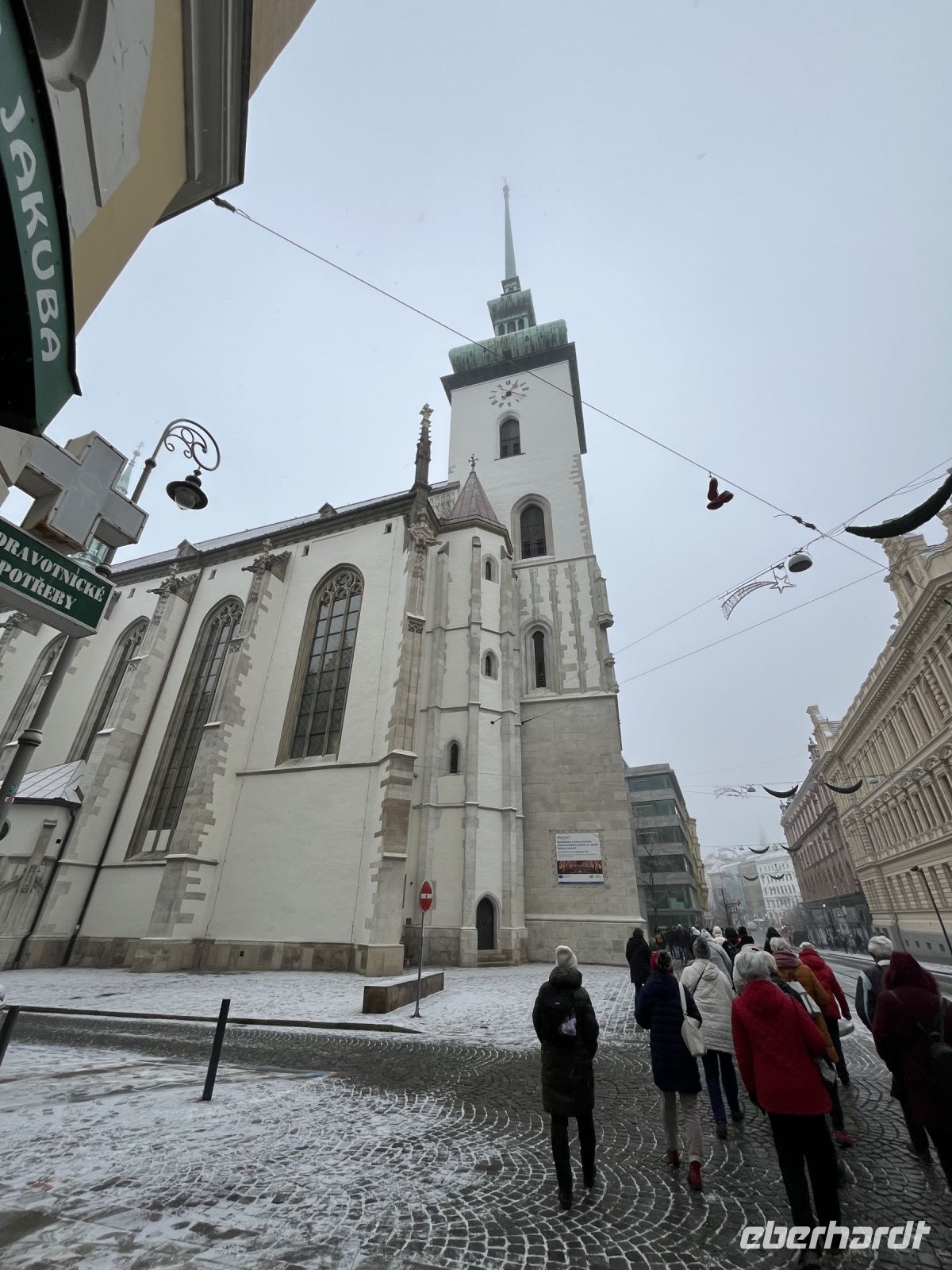 31.12.24 Stadtführung Brünn - Jakobs Kirche - bedeutendste spätgotische Bau der Stadt