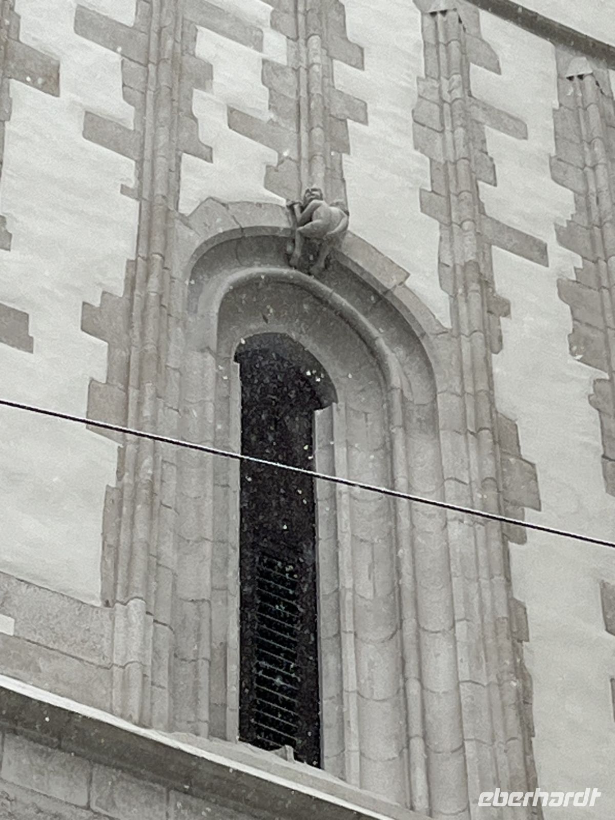 31.12.24 Stadtführung Brünn - Jakobs Kirche - beachte, die Drogerie an der Südseite!