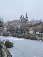 01.01.2025 Trebic - Blick vom Fluß -Jihlava 