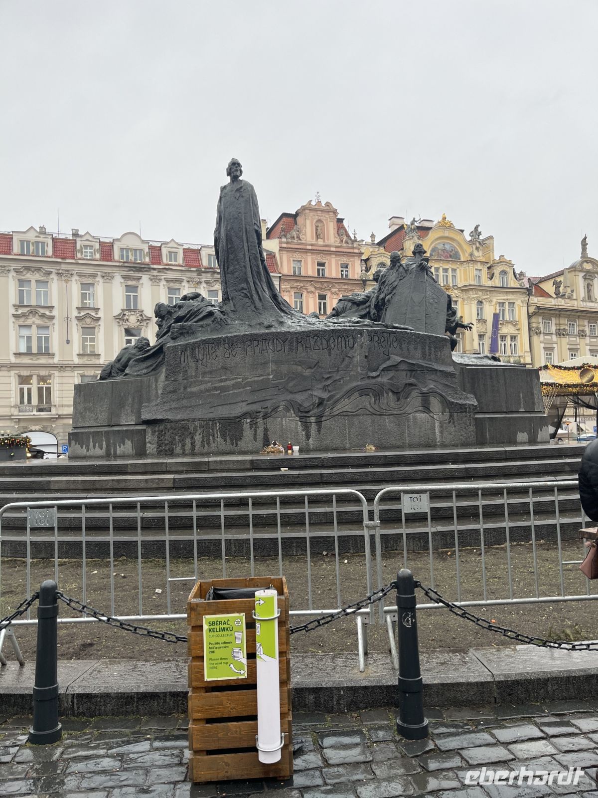 02.01.2025 Rückreise Jan Hus Denkmal