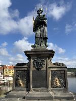 73-Stelle,wo Nepomuk ins Wasser gestürzt wurde