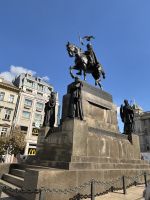 90 der Heilige Wenzel am Wenzelsplatz