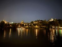 93 abendliche Moldau