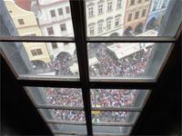 Blick auf Rathausplatz