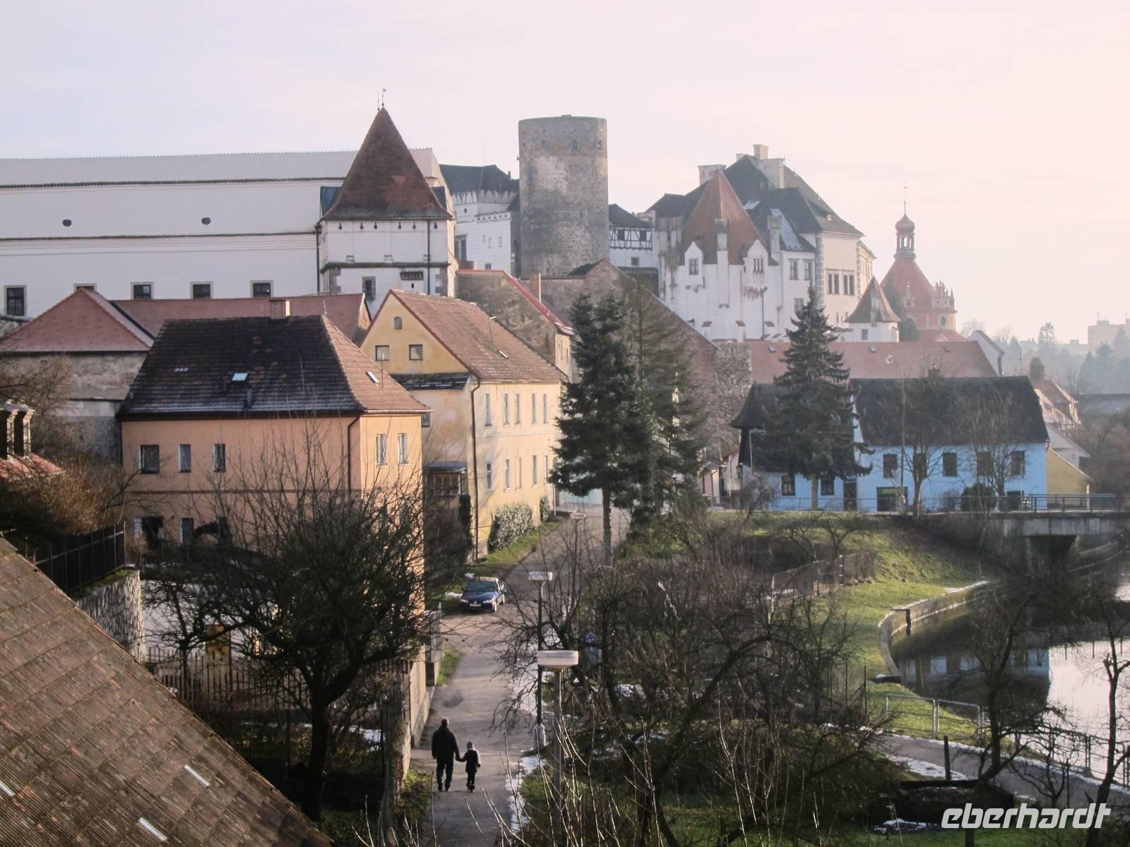 Jindrichuv Hradec - Blick zum Schloss