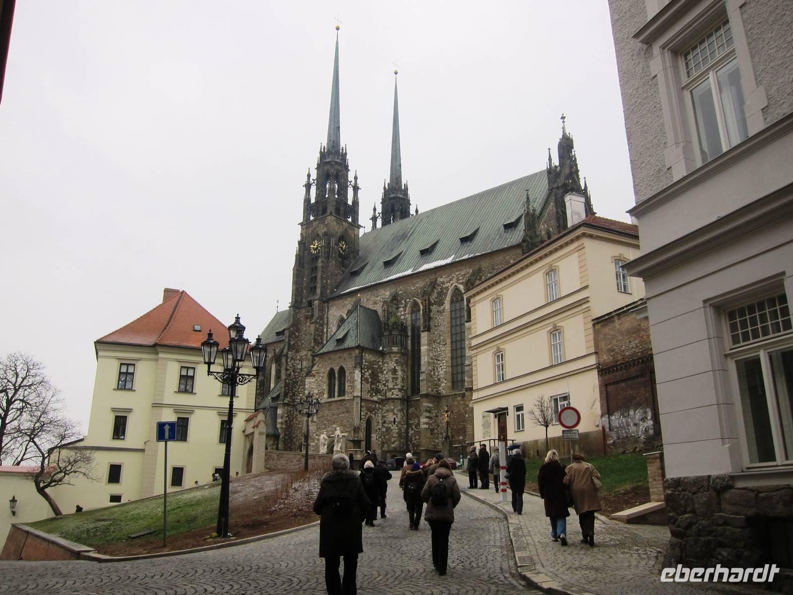 Stadtbesichtigung Brno - Peter & Pauls Kathedrale