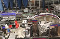 Abfüllanlage der Brauerei