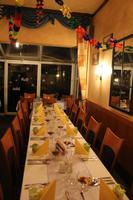 Vorbereitung der Silvesterfeier