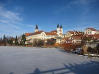 Telc - Blick zum Schloss