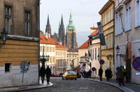 Spaziergang zur Prager Burg