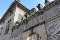 Architektur-Details am Hradschiner Platz