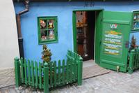 Im Goldenen Gässchen auf der Prager Burg