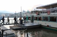 Schifffahrt auf der Moldau