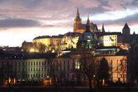 Schifffahrt auf der Moldau - Prager Burg