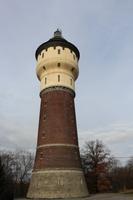 Historischer Wasserturm der Pilsener Urquell Brauerei