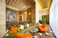 Sky Lounge im 15. Stock des Crowne Plaza Prag