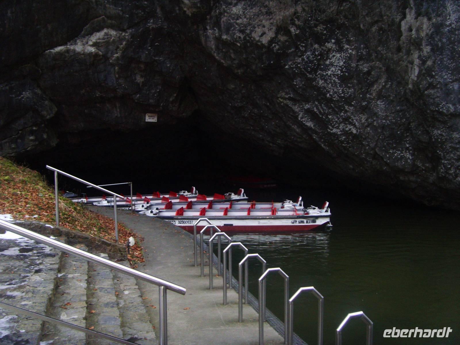 39 d Schluchtausgang - Bootsanlegestelle