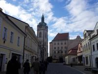 Auf dem Weg zum Schloss Melnik
