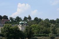 Der Hanavsky-Pavillon ist sicherlich das Restaurant mit der schönsten Aussicht auf Prag (Das bemerkt man natürlich auch an den Preisen).