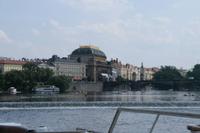 Das Prager Nationaltheater. Wir fuhren hier öfters mit der Tram vorbei.