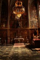 Von Vorne war natürlich mehr zu sehen. Betreten durfte man die kleine Kapelle allerdings leider nicht.