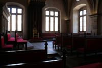 Der Thronsaal des alten Königspalastes.