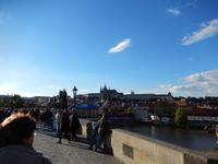 Ein solches Prachtwetter wurde uns leider nur an unserem ersten Tag in Prag zuteil.