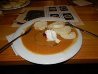 Das Essen war wie immer aller Ehren wert.