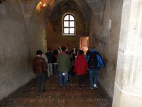 Die Reitertreppe im Palast ist so konstruiert, dass auch Reiter zu Pferd sie mühelos überwinden konnten.