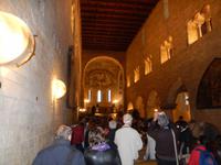 Im Inneren der zweitältesten Kirche von Prag, der romanischen St. Georgs-Basilika