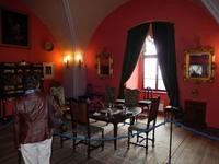 Das kleine Speisezimmer im Schloss Melnik.
