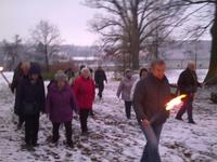 Fackelspaziergang im Schloßpark