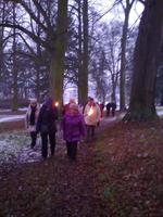 Fackelspaziergang im Schloßpark